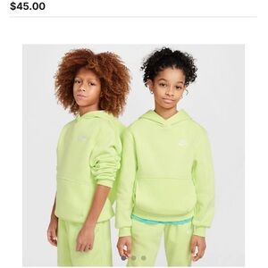Nike Lime Green Hoodie (Girls Youth L)
